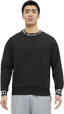 迈克高仕 SS23 标志印花圆领卫衣 时尚 OU150595MF-001 Lookbook 迈克高仕 SS23 标志印花圆领卫衣 时尚 OU150595MF-001