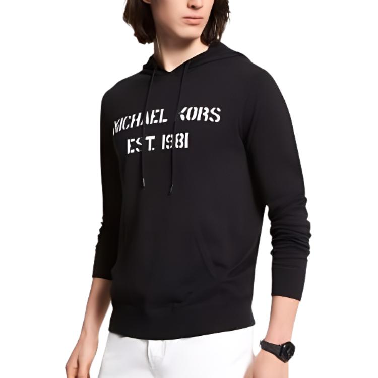 MICHAEL KORS SS23 Logo Print Pullover Sweatshirt White () OF1505I5MF-100
