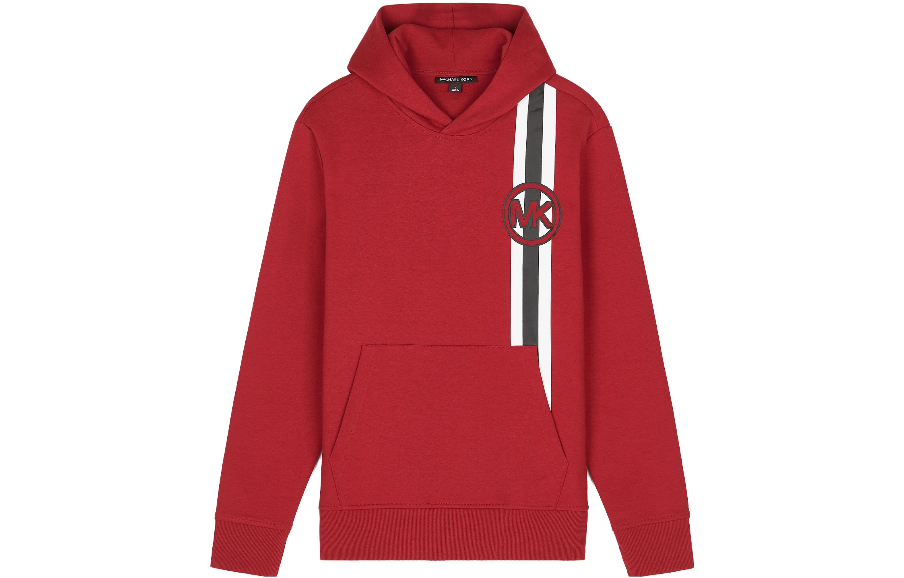 Order 迈克高仕 SS23 男士红色标志印花卫衣 OF2516I5MF-640