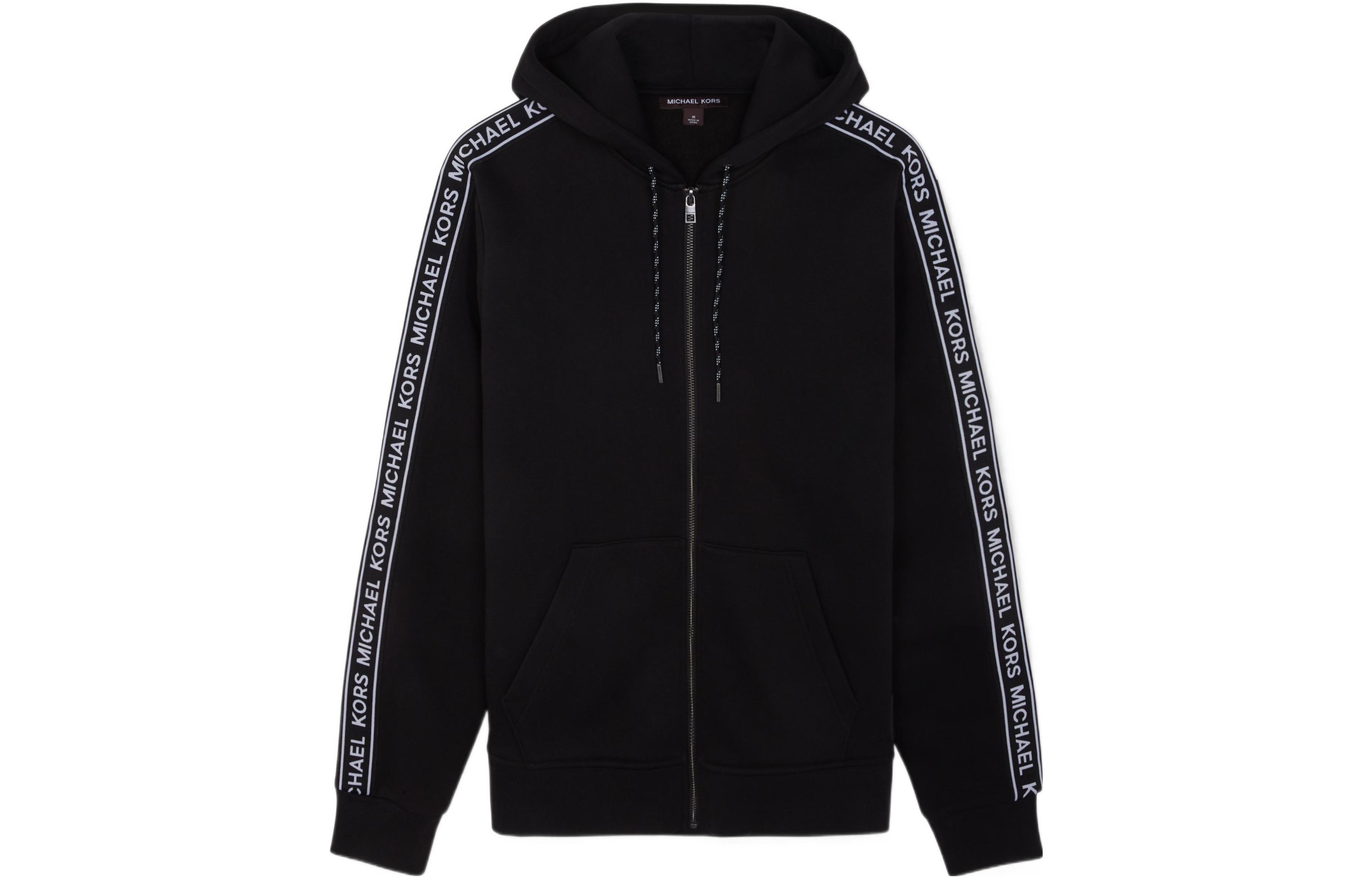 MICHAEL KORS SS23 Side Stripe Drawstring Hoodie OS250SI46F-001