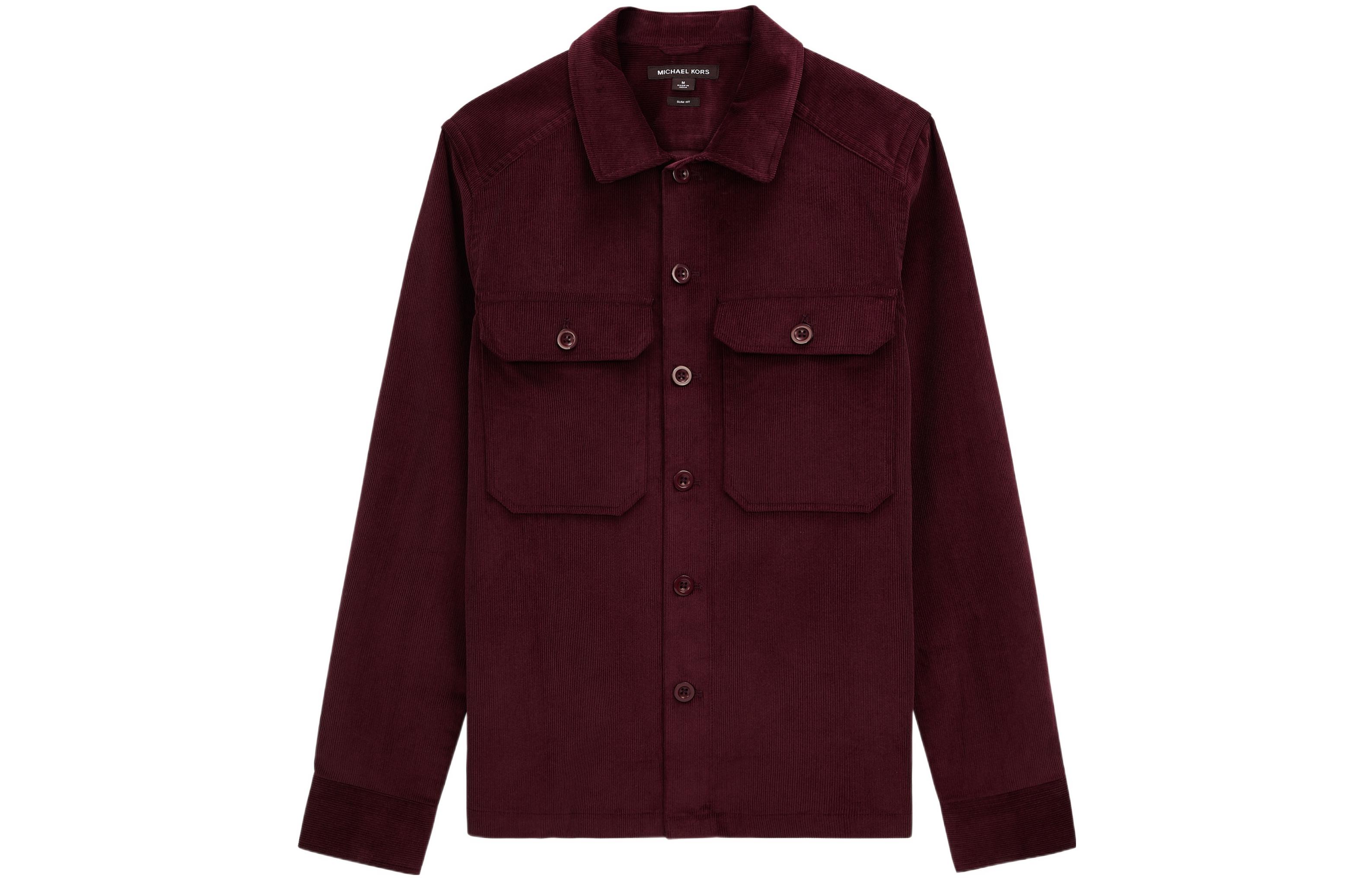 MICHAEL KORS SS23 Striped Logo Zip Hoodie Jacket Navy Blue () CU120132FQ-3002