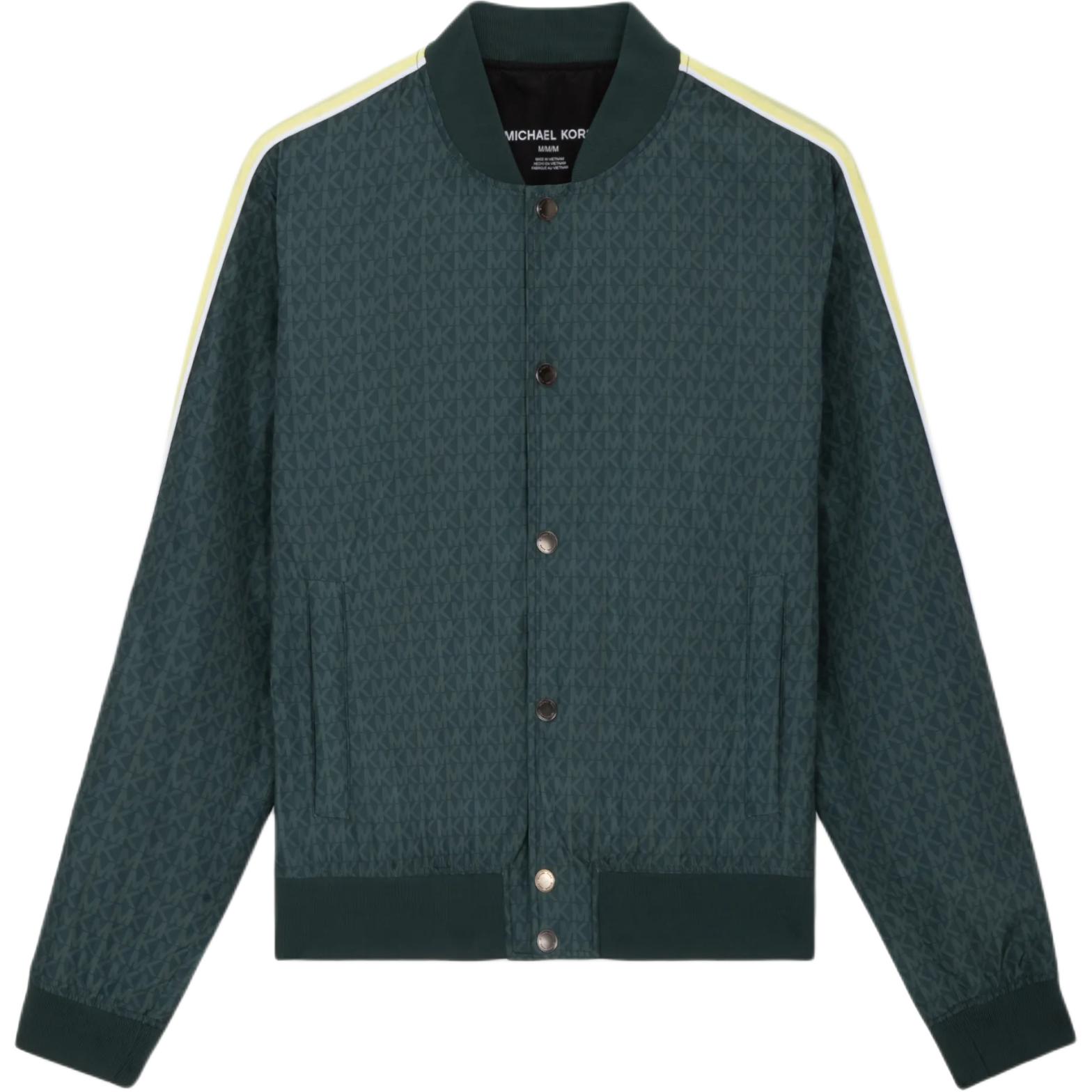 MICHAEL KORS SS24 Denim Black Single-Breasted Jacket CF4906K5G2-018