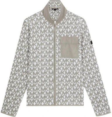 迈克高仕 SS24 灰白拼接印花拉链外套 时尚款 OR150LQ4GQ-117 Buy 迈克高仕 SS24 灰白拼接印花拉链外套 时尚款 OR150LQ4GQ-117