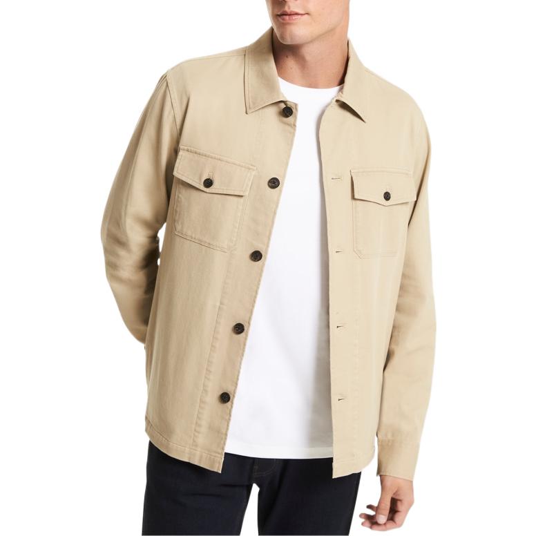 MICHAEL KORS Vintage Plaid Zipper Short Jacket CS120011TE934