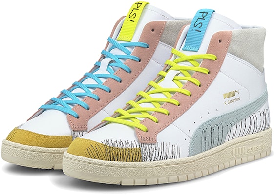 Michael Lau x Puma Ralph Sampson 70 Mid 'Scribble' Sepatu 375197-01 Lookbook Michael Lau x Puma Ralph Sampson 70 Mid 'Scribble' Sepatu 375197-01
