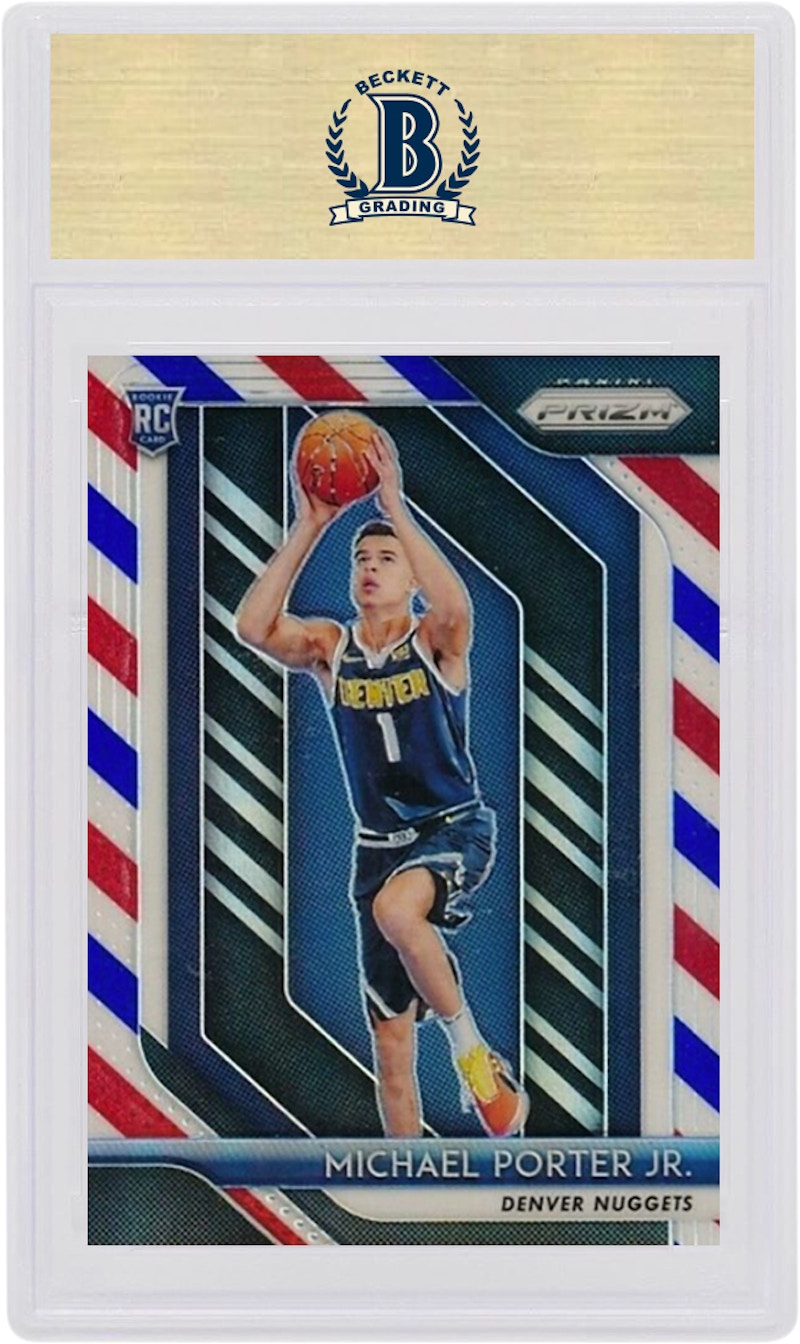 Michael Porter Jr. 2018 Panini Prizm Rookie Red/White/Blue #32 圖 2