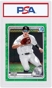 Michael Toglia 2020 Bowman Chrome X Hijau X-Fractor /31 #BCP-225 Buy Michael Toglia 2020 Bowman Chrome X Hijau X-Fractor /31 #BCP-225