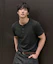 Buy MICHIKO LONDON SPORTS Waffle Henry Neck Muscle Fit Short Sleeve T-Shirt Black MS26ST13BK