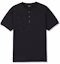 Details for MICHIKO LONDON SPORTS Waffle Henry Neck Muscle Fit Short Sleeve T-Shirt Black MS26ST13BK