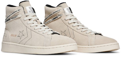 Kolaborasi Midnight Studios x Converse Pro Leather Mid 'Putih' 165630C Cheap Kolaborasi Midnight Studios x Converse Pro Leather Mid 'Putih' 165630C