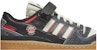 Midwest Kids x adidas Forum Low 'Black Gum' รองเท้าดำกัมสุดสตรีท GW0035