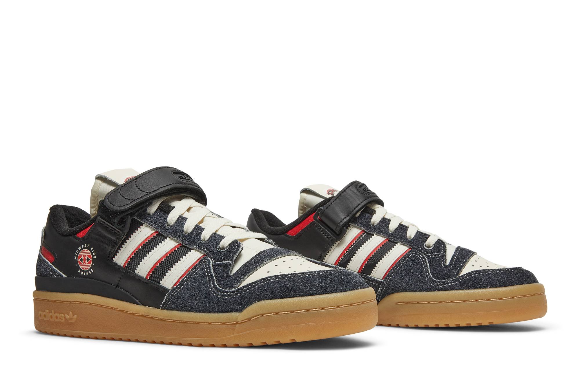 Midwest Kids x adidas Forum Low ‘Black Gum’ GW0035