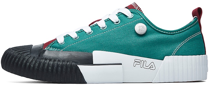 三原 x 斐乐 Carve 低帮帆布鞋 綠藍 Buy 三原 x 斐乐 Carve 低帮帆布鞋 綠藍