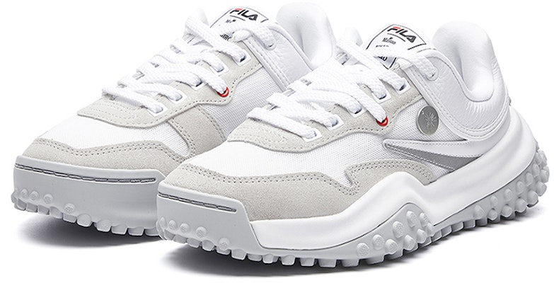 FILA Mihara x T1 波点鞋/灰色 '白色' F12M034123FWG Lookbook FILA Mihara x T1 波点鞋/灰色 '白色' F12M034123FWG