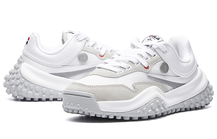 Shop FILA Mihara x T1 波点鞋/灰色 '白色' F12M034123FWG