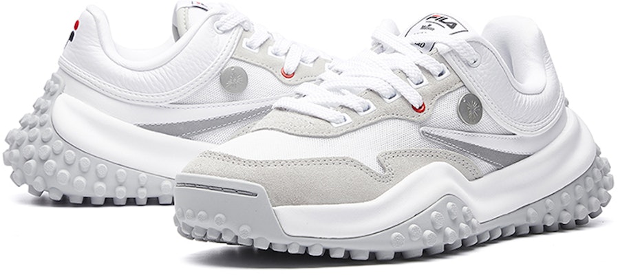 FILA Mihara x T1 波点鞋/灰色 '白色' F12M034123FWG Shop FILA Mihara x T1 波点鞋/灰色 '白色' F12M034123FWG