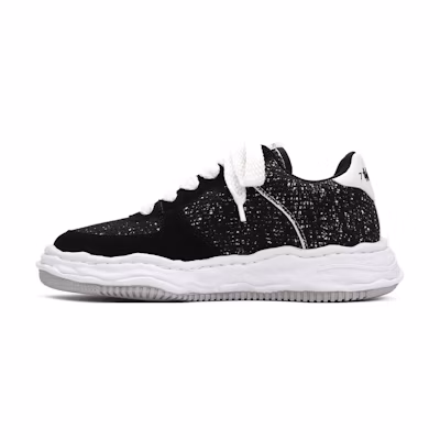 71MICHAEL × Maison MIHARA YASUHIRO WAYNE Sole Embroidery Sneaker 'Black'