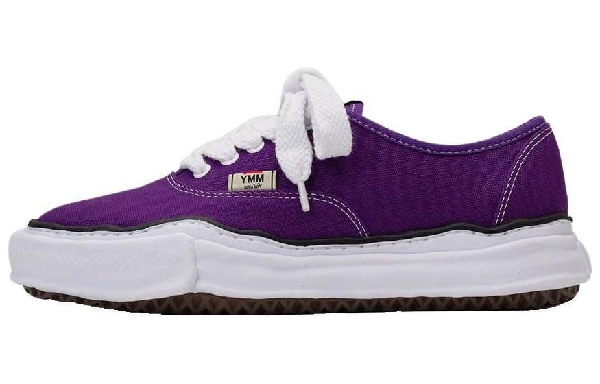 MIHARA YASUHIRO Baker Low-Top Sneakers Purple Casual Trendy Non-Slip Shoes A02FW704 Purple Color