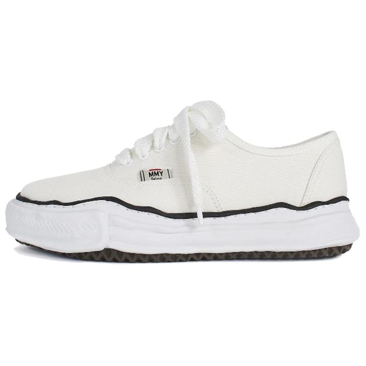 MIHARA YASUHIRO Baker Low-Top Sneakers White Fashion Design. A02FW704 White