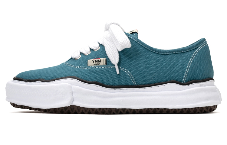MIHARA YASUHIRO Baker OG Sole Blue Low-Top Fashion Sneakers . A02FW704 Blue