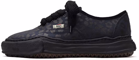 MIHARA YASUHIRO Baker OG Sole Leopard Low-Top Fashion Sneakers Black Men A10FW719 Black MIHARA YASUHIRO Baker OG Sole Leopard Low-Top Fashion Sneakers Black Men A10FW719 Black