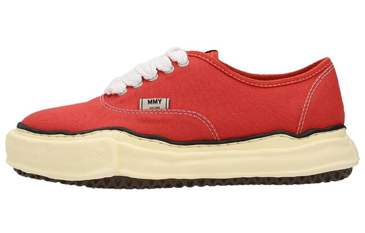 MIHARA YASUHIRO Baker OG Sole Low-Top Fashion Sneakers Orange . A09FW735 Orange Color