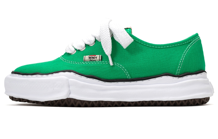 MIHARA YASUHIRO Baker OG Sole Low-Top Sneakers Green Fashion Sneakers A02FW704 Green