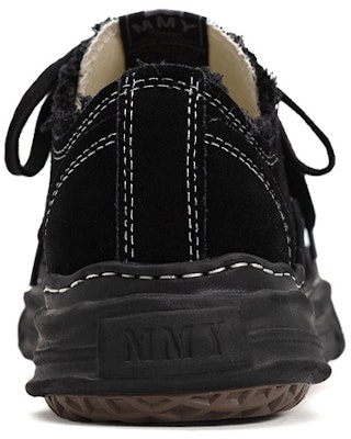 MAISON MIHARA YASUHIRO BED J.W. FORD X HANK CANVAS LOW 'HITAM' C08FW704 Shop MAISON MIHARA YASUHIRO BED J.W. FORD X HANK CANVAS LOW 'HITAM' C08FW704