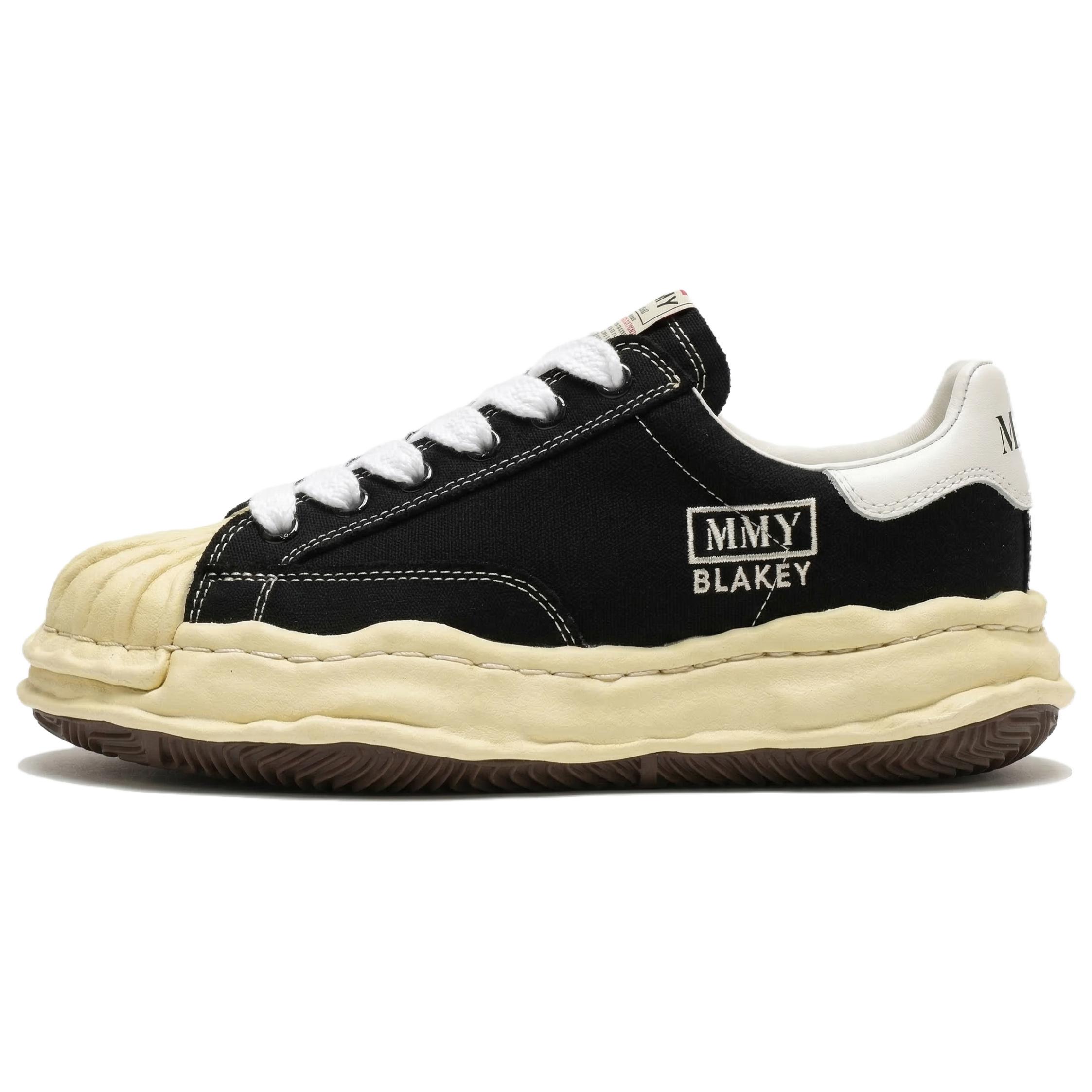 MIHARA YASUHIRO Blakey Canvas Low-Top Sneakers Black . A09FW732 Black