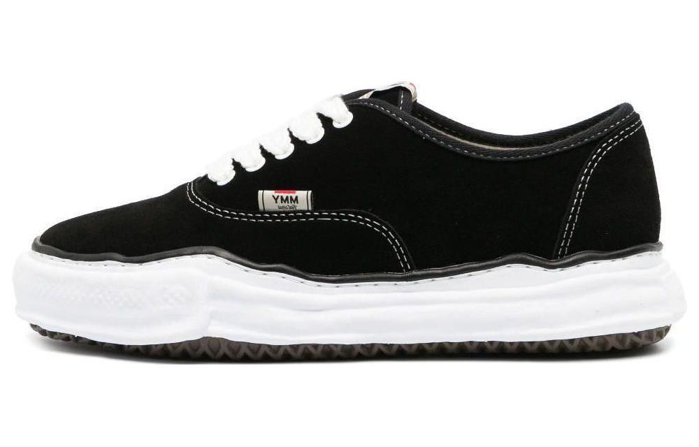 MIHARA YASUHIRO Blakey Low-Top Lace-Up Sneakers Black Shoes A11FW720 Black Color