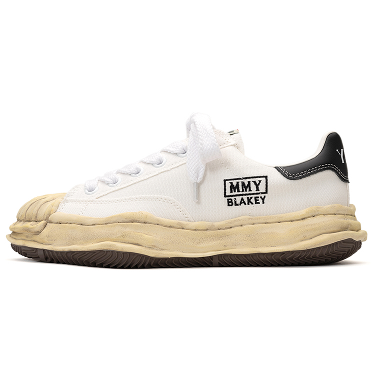 MIHARA YASUHIRO Blakey OG Round Toe Low-Top Canvas Sneakers A13FW728