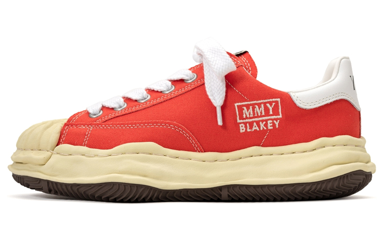 MIHARA YASUHIRO Blakey OG Sole Low-Top Canvas Sneakers Orange Orange A09FW732