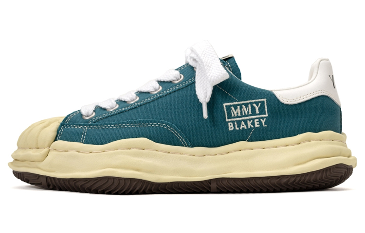 MIHARA YASUHIRO Blakey OG Sole Low-Top Fashion Sneakers Blue . A09FW732 Blue
