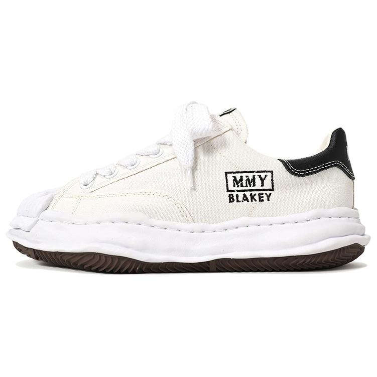 MIHARA YASUHIRO Blakey OG Sole White Low-Top Fashion Sneakers . A08FW735 White Color