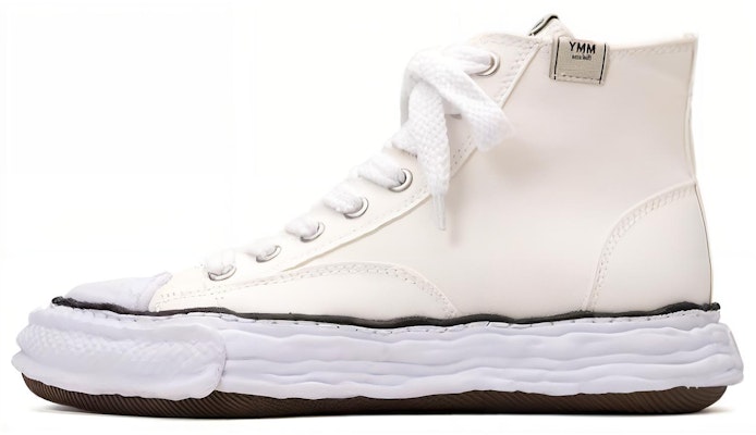 MIHARA YASUHIRO 高帮帆布鞋'时尚舒适系带' A11FW701-WHT Order MIHARA YASUHIRO 高帮帆布鞋'时尚舒适系带' A11FW701-WHT