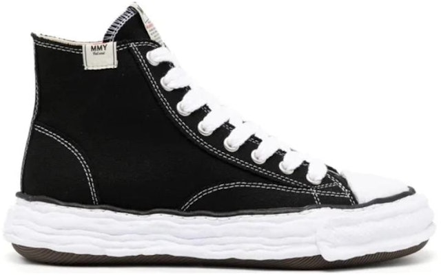 MIHARA YASUHIRO 高帮帆布鞋'时尚舒适系带' A11FW701-WHT Shop MIHARA YASUHIRO 高帮帆布鞋'时尚舒适系带' A11FW701-WHT