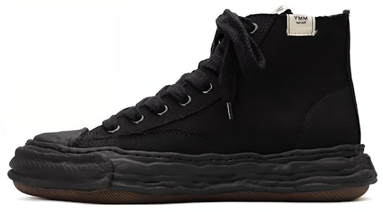 MIHARA YASUHIRO Kasut Kanvas Tinggi 'Gaya Selesa Berikat' A11FW701-WHT Cheap MIHARA YASUHIRO Kasut Kanvas Tinggi 'Gaya Selesa Berikat' A11FW701-WHT