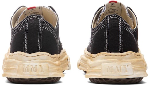 ミハラヤスヒロ キャンバスロー "パッチワーク ディゾルブ ブラック" A07FW720 Purchase ミハラヤスヒロ キャンバスロー "パッチワーク ディゾルブ ブラック" A07FW720