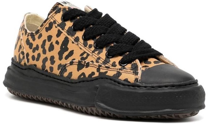 Maison Mihara Yasuhiro Peterson OG Suela Baja de Lona 'Leopardo' A10FW716BROWN Order Maison Mihara Yasuhiro Peterson OG Suela Baja de Lona 'Leopardo' A10FW716BROWN