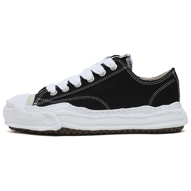 MIHARA YASUHIRO Hank Casual Low-Top Fashion Sneakers Black . A05FW702 Black Limited Time Only