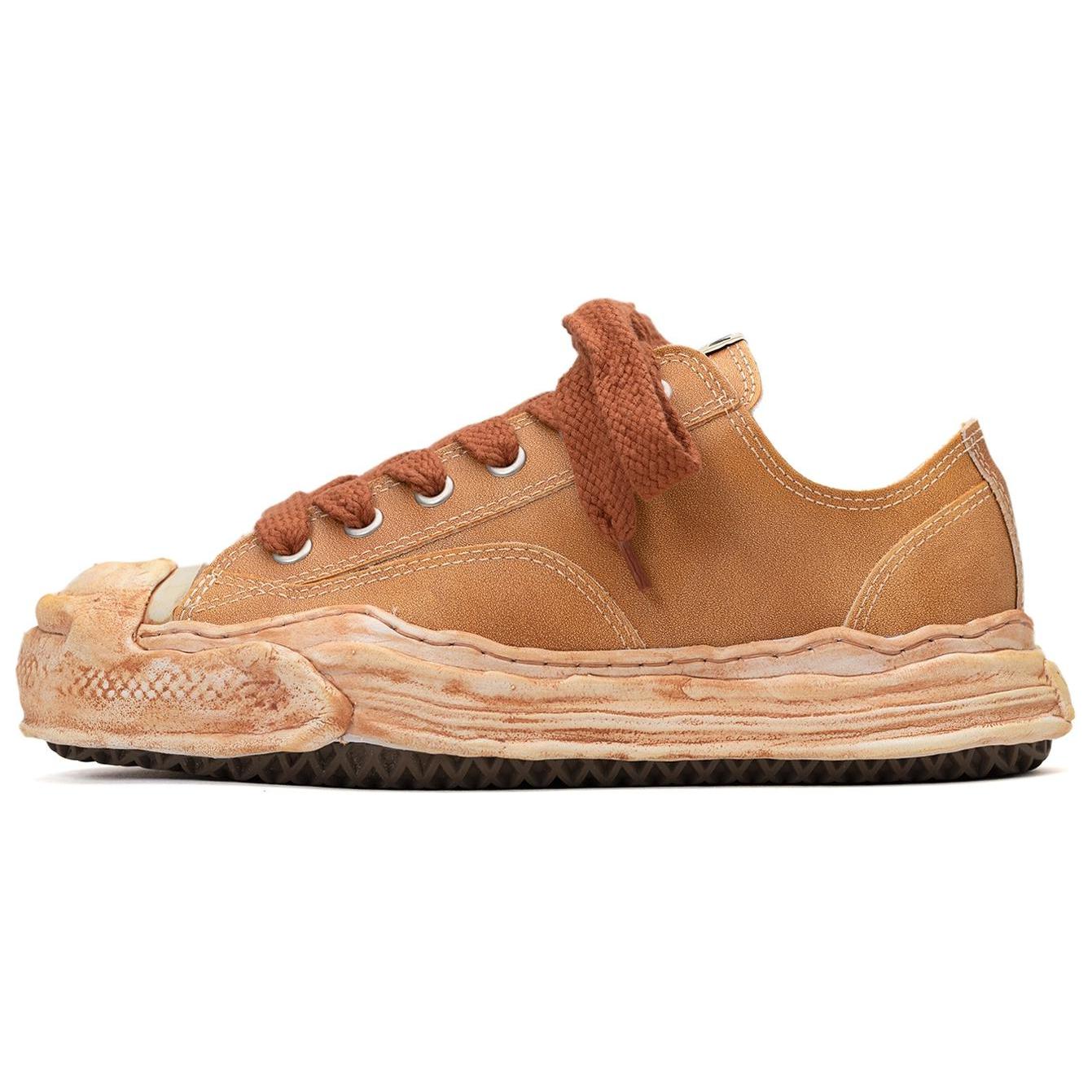 MIHARA YASUHIRO Hank Leather Low-Top Casual Sneakers A12FW726