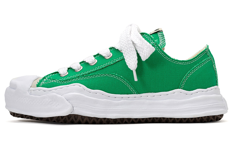 MIHARA YASUHIRO Hank Low-Top Fashion Sneakers Green A05FW702 Green