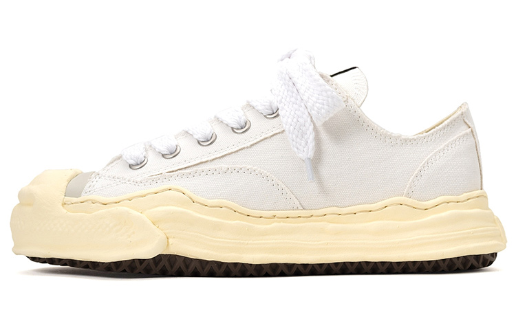 MIHARA YASUHIRO Hank Low-Top Fashion Sneakers White A09FW734 White Color