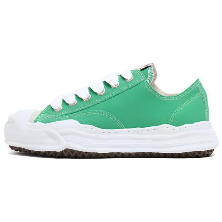 MIHARA YASUHIRO Hank Minimalist Casual Sneakers Green (). MHRSNW702GREM