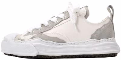 MIHARA YASUHIRO Hank OG Sole Broken Canvas Low-Top Sneakers White . A08FW734 White Color MIHARA YASUHIRO Hank OG Sole Broken Canvas Low-Top Sneakers White . A08FW734 White Color