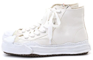 MIHARA YASUHIRO Hank OG Sole Canvas High-Top Fashion Sneakers White . A05FW701 White MIHARA YASUHIRO Hank OG Sole Canvas High-Top Fashion Sneakers White . A05FW701 White