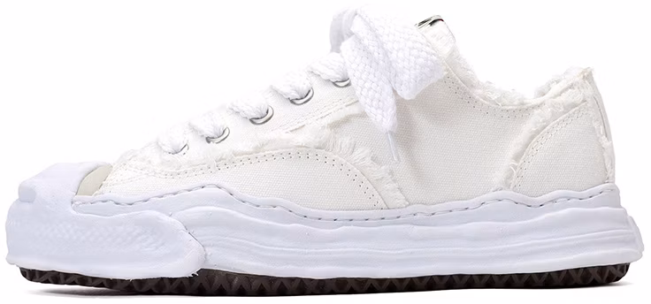 mihara-yasuhiro-hank-og-sole-canvas-low-top-fashion-sneakers-white-a10-fw-714-white-color