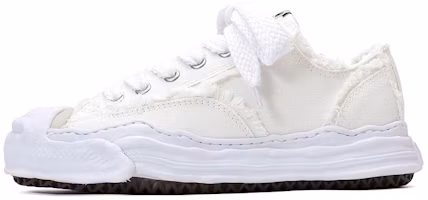 MIHARA YASUHIRO Hank OG Sole Canvas Low-Top Fashion Sneakers White A10FW714 White Color MIHARA YASUHIRO Hank OG Sole Canvas Low-Top Fashion Sneakers White A10FW714 White Color