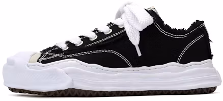 MIHARA YASUHIRO Hank OG Sole Canvas Low-Top Lace-Up Sneakers Black Fashion A10FW714 Black MIHARA YASUHIRO Hank OG Sole Canvas Low-Top Lace-Up Sneakers Black Fashion A10FW714 Black