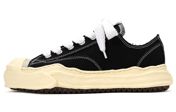 MIHARA YASUHIRO Hank OG Sole Low-Top Fashion Sneakers Black . A09FW734 Black